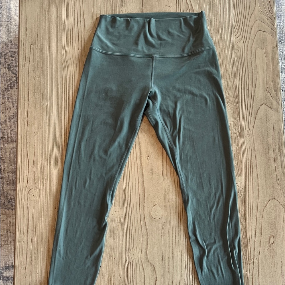 lululemon align leggings size 8 blue slate - Picture 4 of 11